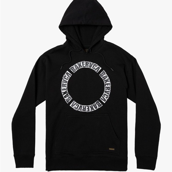 Baker Skateboards x RVCA “BakeRVCA” Men’s Skateboarding Hoodie Size Medium (NWT) - Picture 8 of 10